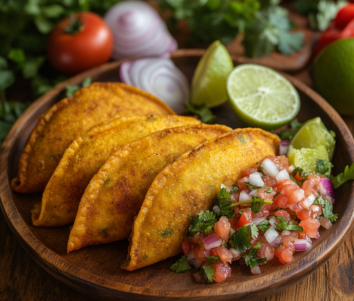 foto de pastelitos de harina hondureños