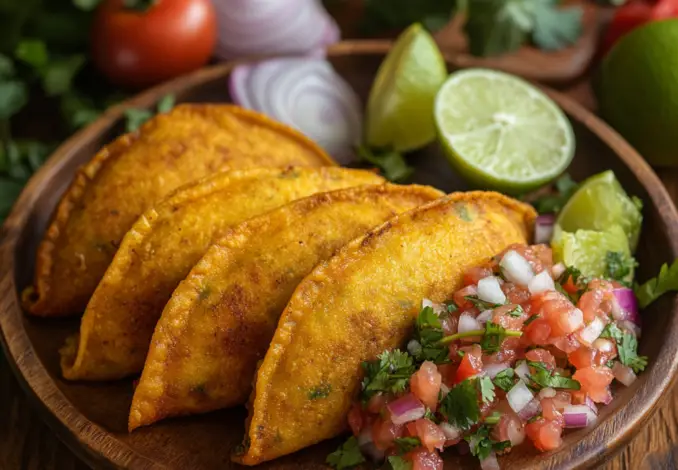 foto de pastelitos de harina hondureños