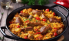 Paella de Carnes Puerto Rico Receta