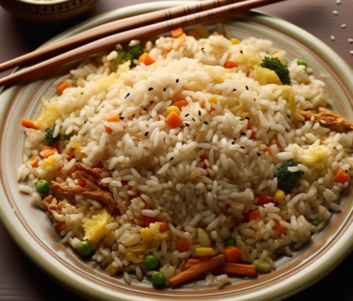 receta de arroz chino boricua