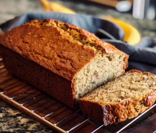 Receta Pan de Banana para acompañar como postre, receta de Chef Goya