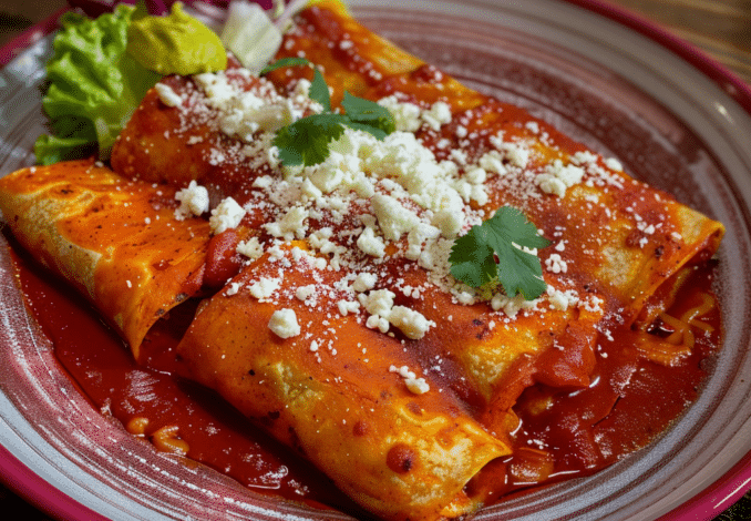 Una receta de enchiladas zacatecas de Chef Goya