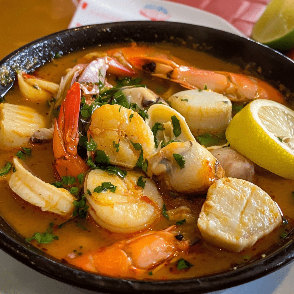 Caldo de Mariscos Receta Fácil - Chef Goya