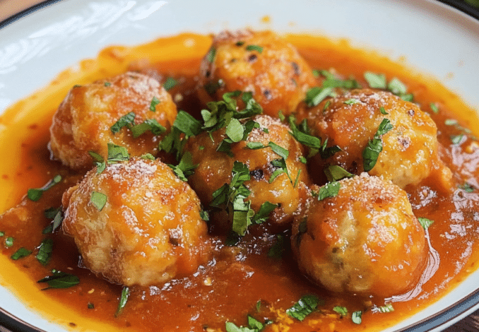 Un plato con albóndigas de pavo, una nueva receta para tu cocina, receta de Chef Goya.