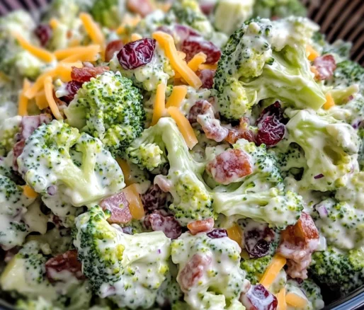 Un bowl de ensalada de brocoli, ideal si deseas algo facil y saludable de hacer, receta de Chef Goya.