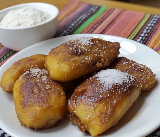 Un plato de rellenitos guatemaltecos, si deseas un postre rápido y delicioso para hacer, receta de Chef Goya.