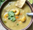 Un plato de sopa de platano, si deseas algo nutritivo y facil de hacer, receta de Chef Goya.