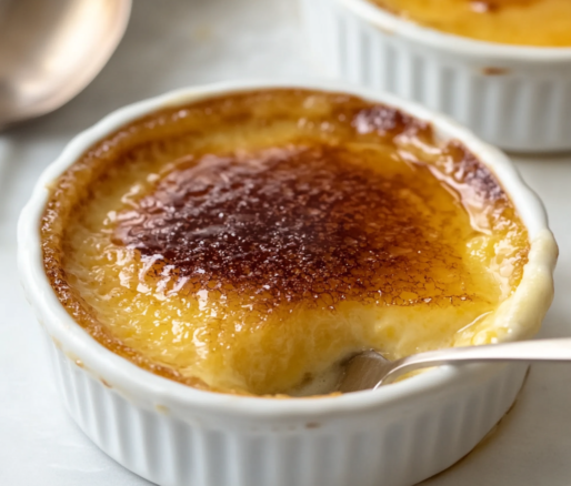 Un delicioso Crème Brûlée, si deseas sorprender a tus amigos y familia con un postre unico, receta de Chef Goya.