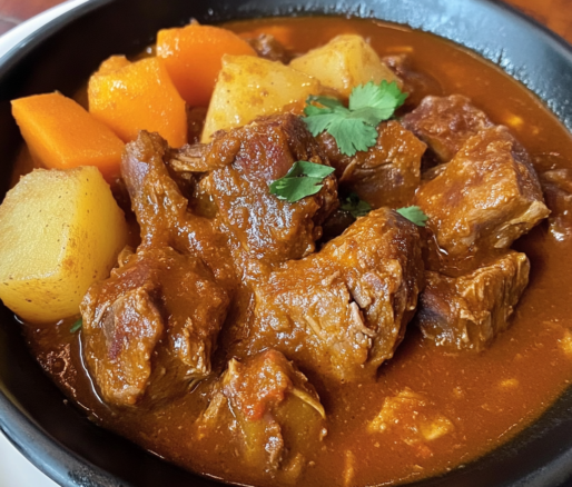 Un plato con espinazo de puerco, si deseas un almuerzo con un toque del sabor de la abuela, receta de Chef goya.