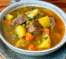 Un plato con caldosa cubana, si deseas una receta de sopa facil de hacer, receta de Chef Goya.